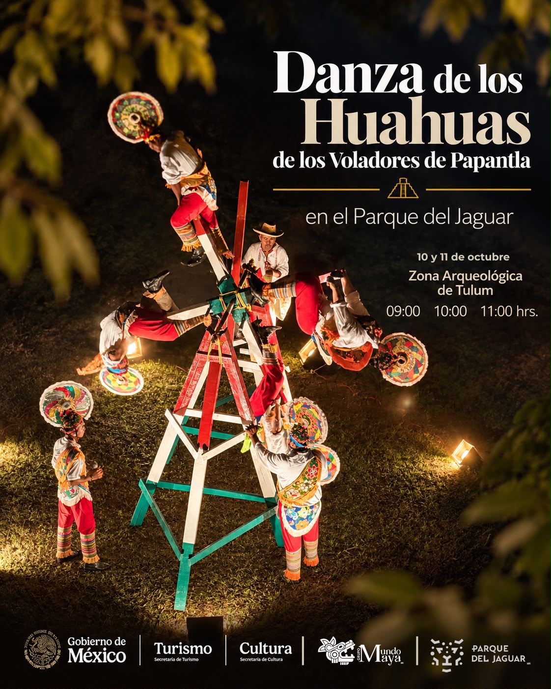 Entrada: DANZA DE LOS HUAHUAS ENRIQUECE LA EXPEREINCIA TURÍSTICA EN TULUM